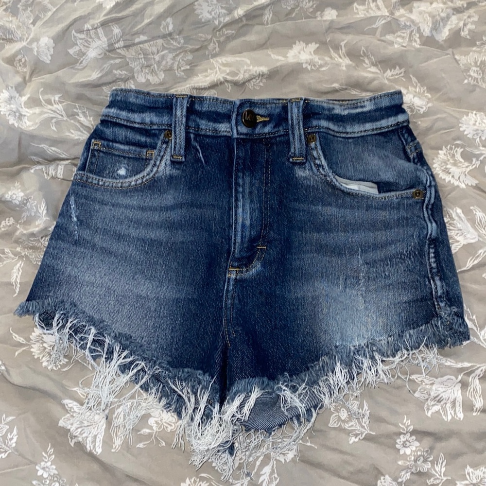 Lee high rise cut off shorts